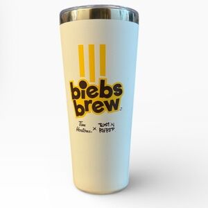 Tim Hortons x Justin Bieber  Biebs Brew Tumbler Travel Mug